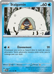 Stalgamin 051/167 - Mascarade Crépusculaire - Reverse - Pokémon JCC