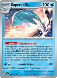 Superdofin 060/167 - Mascarade Crépusculaire - Reverse - Pokémon JCC