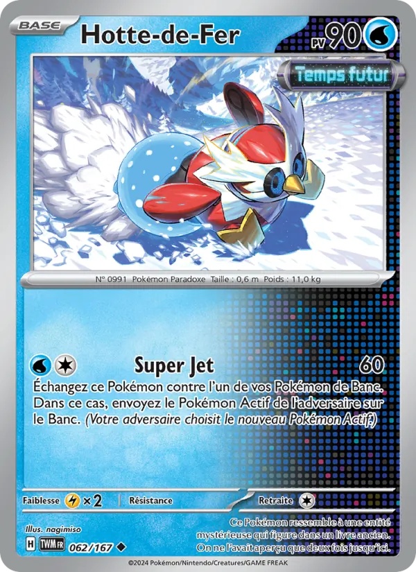 Hotte-de-Fer 062/167 - Mascarade Crépusculaire - Reverse - Pokémon JCC