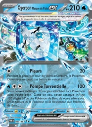 Ogerpon Masque du Puits-ex 064/167 - Mascarade Crépusculaire - Holo - Pokémon JCC