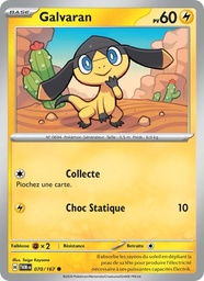 Galvaran 070/167 - Mascarade Crépusculaire - Reverse - Pokémon JCC
