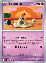 Bacabouh 091/167 - Mascarade Crépusculaire - Reverse - Pokémon JCC