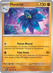 Floréclat 109/167 - Mascarade Crépusculaire - Reverse - Pokémon JCC