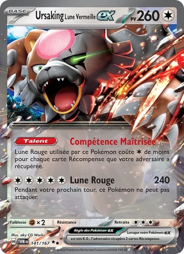 Ursaking Lune Vermeille-ex 141/167 Holo