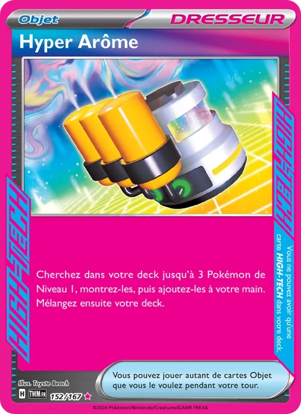 Hyper Arôme 152/167 - Mascarade Crépusculaire - Holo - Pokémon JCC
