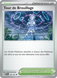 Tour de Brouillage 153/167 - Mascarade Crépusculaire - Reverse - Pokémon JCC