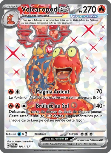Volcaropod-ex 191/167 Holo
