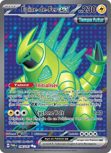 Épine-de-Fer-ex 196/167 Holo