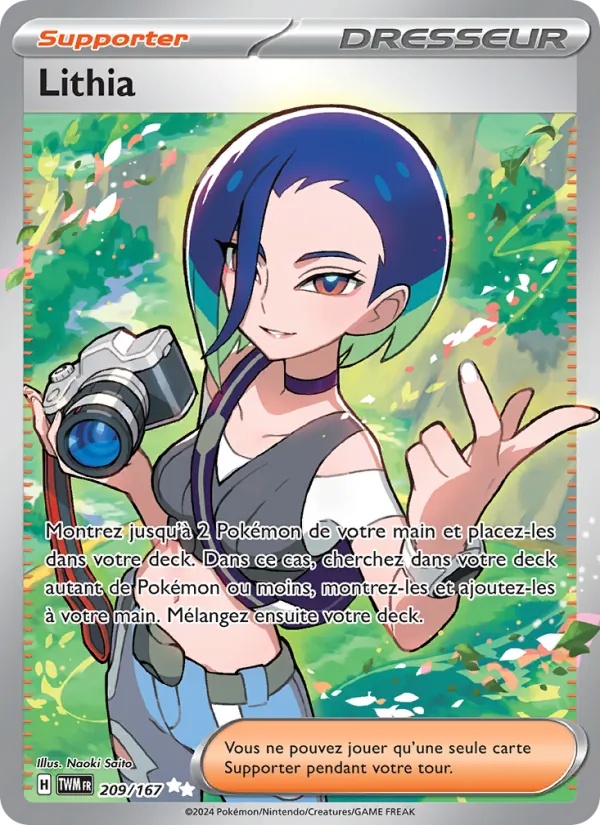 Lithia 209/167 - Mascarade Crépusculaire - Holo - Pokémon JCC