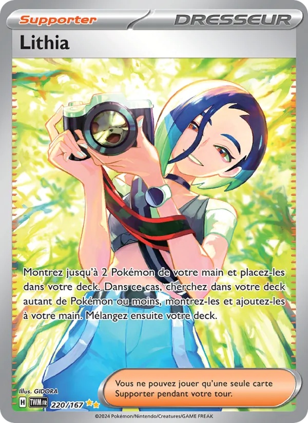Lithia 220/167 - Mascarade Crépusculaire - Holo - Pokémon JCC