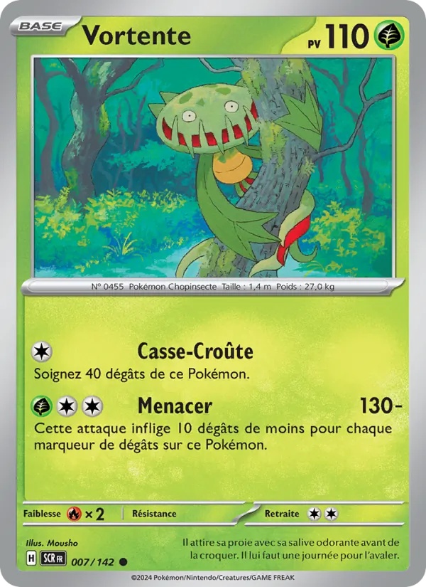 Vortente 007/142 - Couronne Stellaire - Reverse - Pokémon JCC