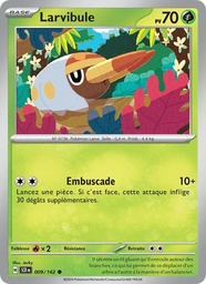 Larvibule 009/142 - Couronne Stellaire - Reverse - Pokémon JCC