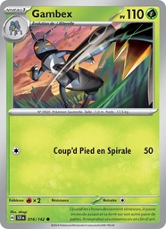 Gambex 016/142 - Couronne Stellaire - Reverse - Pokémon JCC
