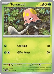 Terracool 017/142 - Couronne Stellaire - Reverse - Pokémon JCC