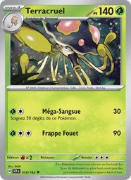 Terracruel 018/142 - Couronne Stellaire - Reverse - Pokémon JCC