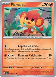 Flamajou 021/142 - Couronne Stellaire - Reverse - Pokémon JCC