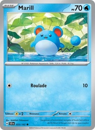 Marill 033/142 - Couronne Stellaire - Reverse - Pokémon JCC
