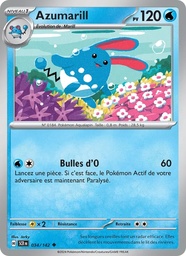 Azumarill 034/142 - Couronne Stellaire - Reverse - Pokémon JCC