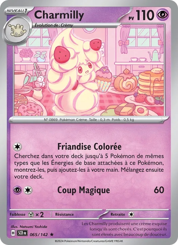 Charmilly 065/142 - Couronne Stellaire - Holo - Pokémon JCC
