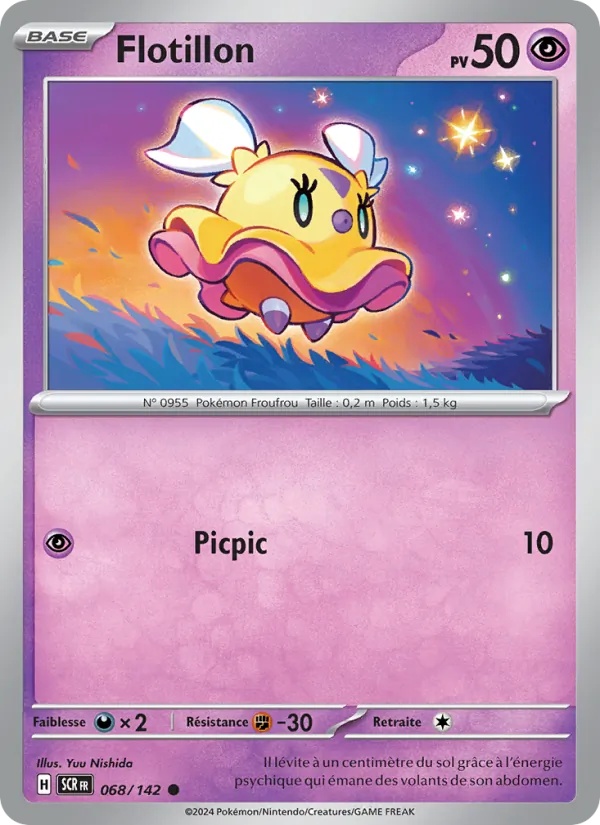 Flotillon 068/142 - Couronne Stellaire - Reverse - Pokémon JCC