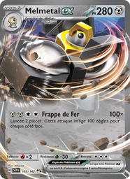 Melmetal-ex 105/142 Holo Logo de la série