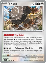 Frison 119/142 - Couronne Stellaire - Holo - Pokémon JCC