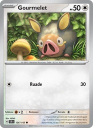 Gourmelet 126/142 - Couronne Stellaire - Reverse - Pokémon JCC