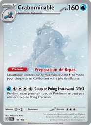 Crabominable 149/142 Holo snowflake