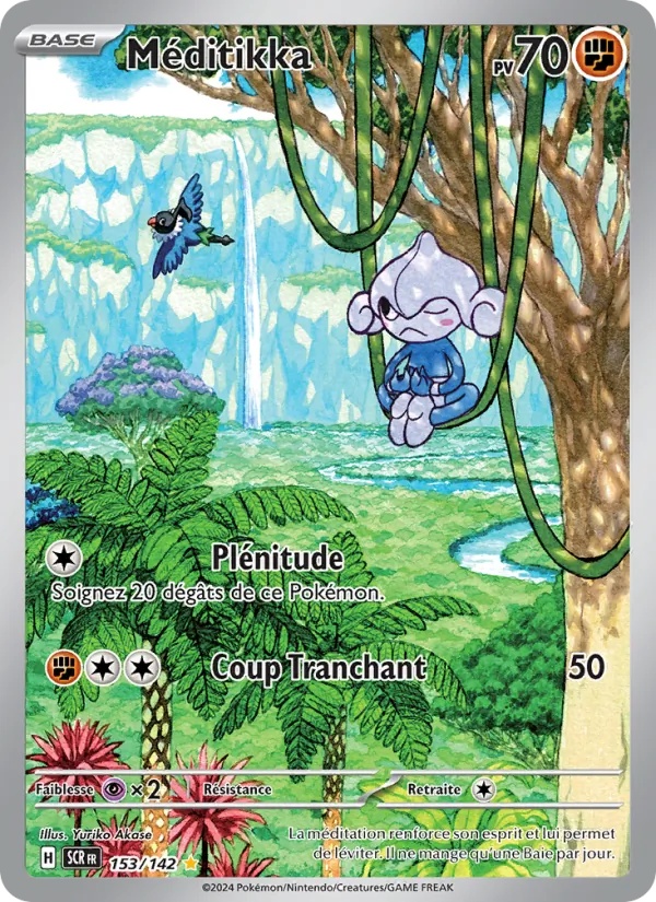 Méditikka 153/142 - Couronne Stellaire - Holo - Pokémon JCC