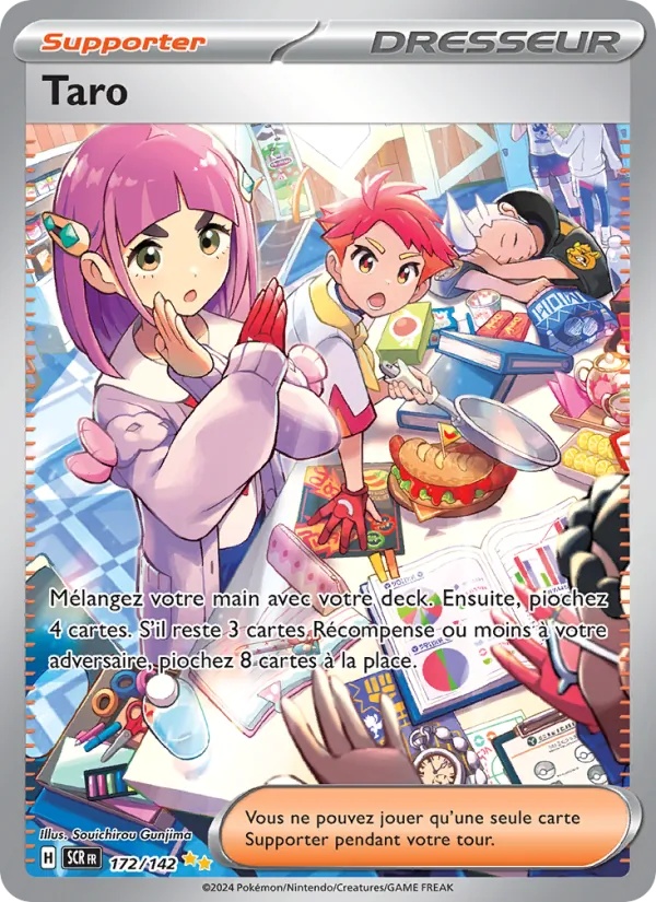 Taro 172/142 - Couronne Stellaire - Holo - Pokémon JCC