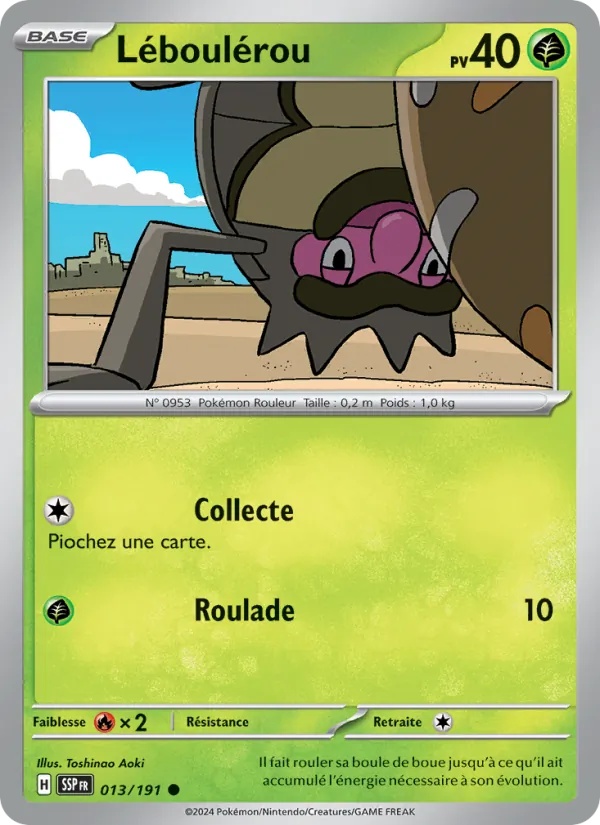 Léboulérou 013/191 - Étincelles Déferlantes - Reverse - Pokémon JCC