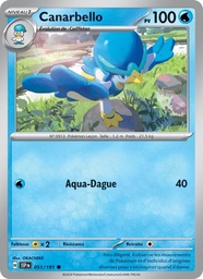 Canarbello 051/191 - Étincelles Déferlantes - Reverse - Pokémon JCC