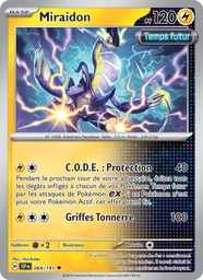 Miraidon 069/191 - Étincelles Déferlantes - Reverse - Pokémon JCC