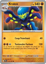 Krakos 113/191 - Étincelles Déferlantes - Reverse - Pokémon JCC