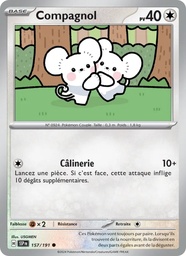 Compagnol 157/191 - Étincelles Déferlantes - Reverse - Pokémon JCC