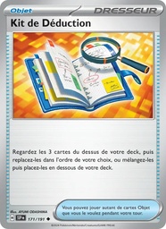 Kit de Déduction 171/191 - Étincelles Déferlantes - Reverse - Pokémon JCC