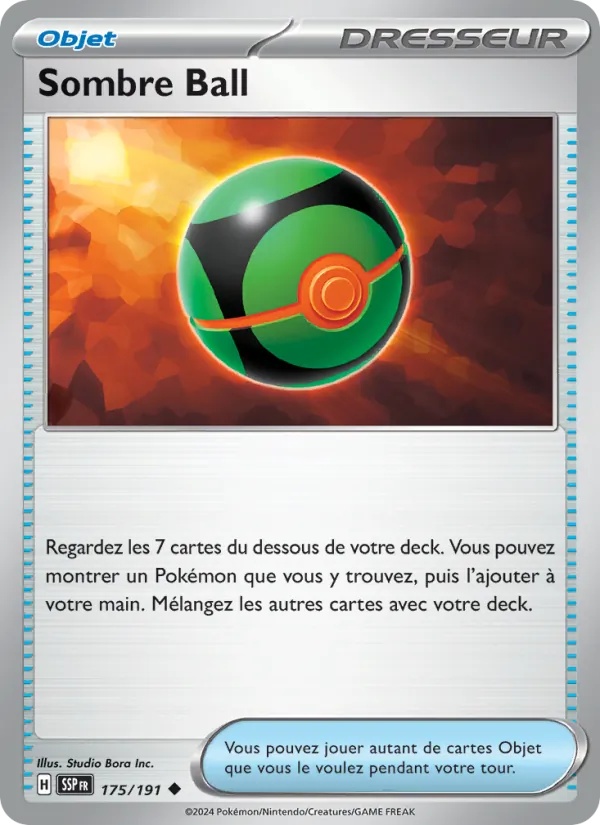 Sombre Ball 175/191 - Étincelles Déferlantes - Reverse - Pokémon JCC