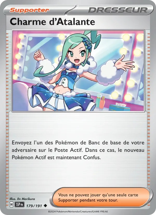 Charme d'Atalante 179/191 - Étincelles Déferlantes - Reverse - Pokémon JCC