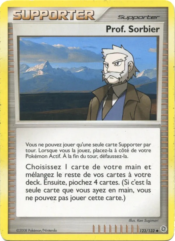 Prof. Sorbier 123/132 - Merveilles Secrètes - Pokémon JCC
