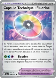 Capsule Technique : Fluorine 188/191 Reverse