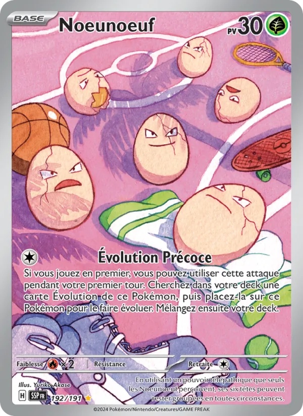 Noeunoeuf 192/191 - Étincelles Déferlantes - Holo - Pokémon JCC