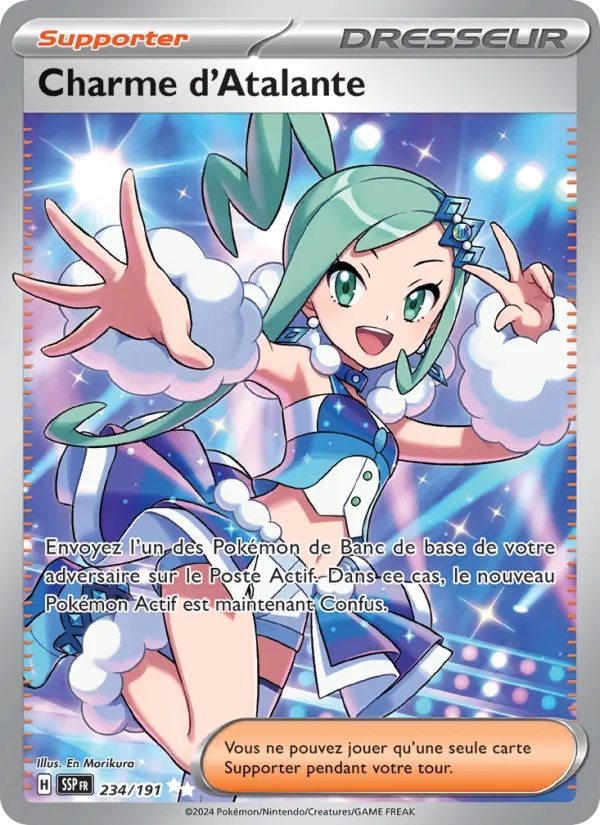 Charme d'Atalante 234/191 - Étincelles Déferlantes - Holo - Pokémon JCC