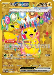 Pikachu-ex 247/191 - Étincelles Déferlantes - Holo - Pokémon JCC