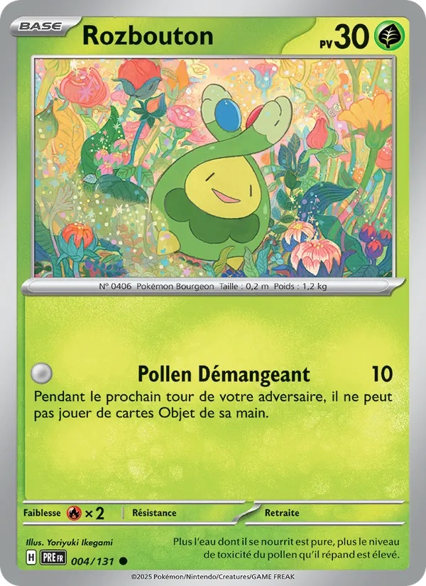 Rozbouton 004/131 - Évolutions Prismatiques - Reverse - Pokémon JCC