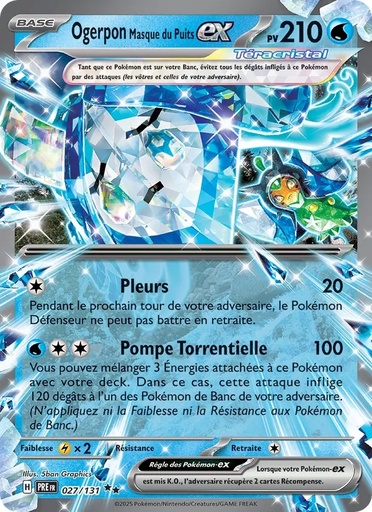 Ogerpon Masque du Puits-ex 027/131 Holo
