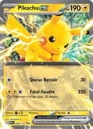 Pikachu-ex 028/131 Holo
