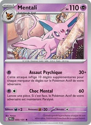 Mentali 033/131 - Évolutions Prismatiques - Holo - Pokémon JCC