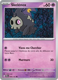 Skelénox 035/131 - Évolutions Prismatiques - Reverse - Pokémon JCC