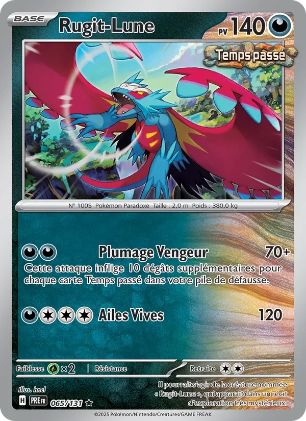 Rugit-Lune 065/131 - Évolutions Prismatiques - Reverse - Pokémon JCC