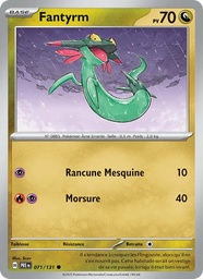 Fantyrm 071/131 - Évolutions Prismatiques - Reverse - Pokémon JCC